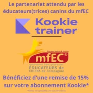 Le MFEC fait confiance à Kookie Trainer pour accompagner les pros de l’éducation canine