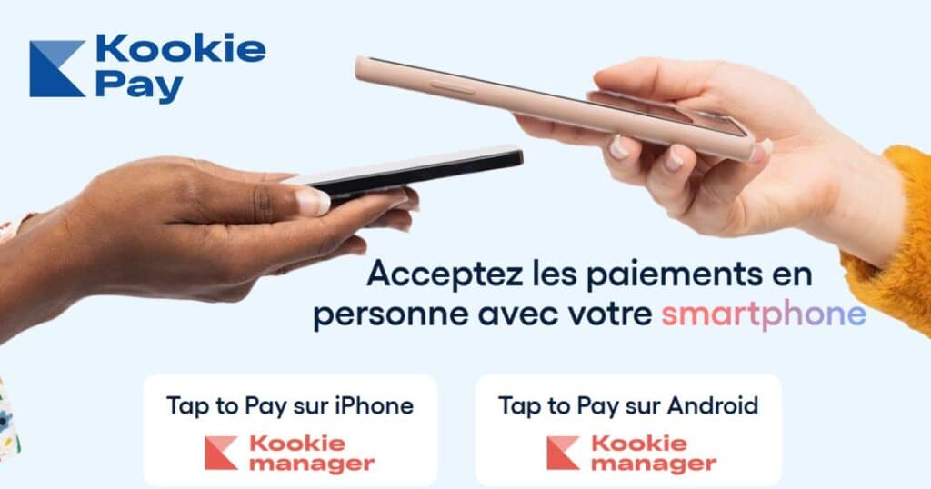 Tap to Pay est disponible dans Kookie Manager